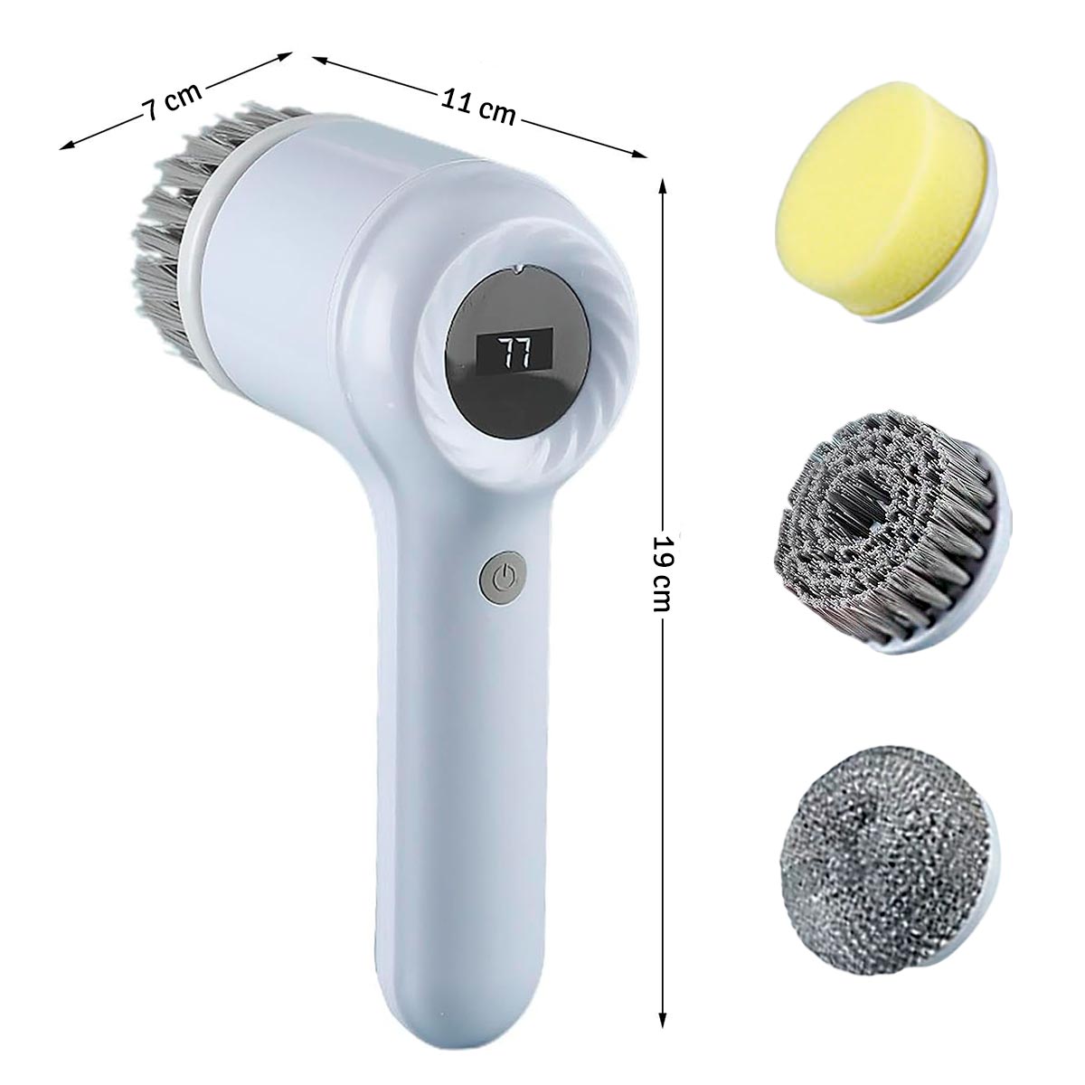 Miniatura 11 de Cepillo Arranca Grasa Eléctrico JPVI-15